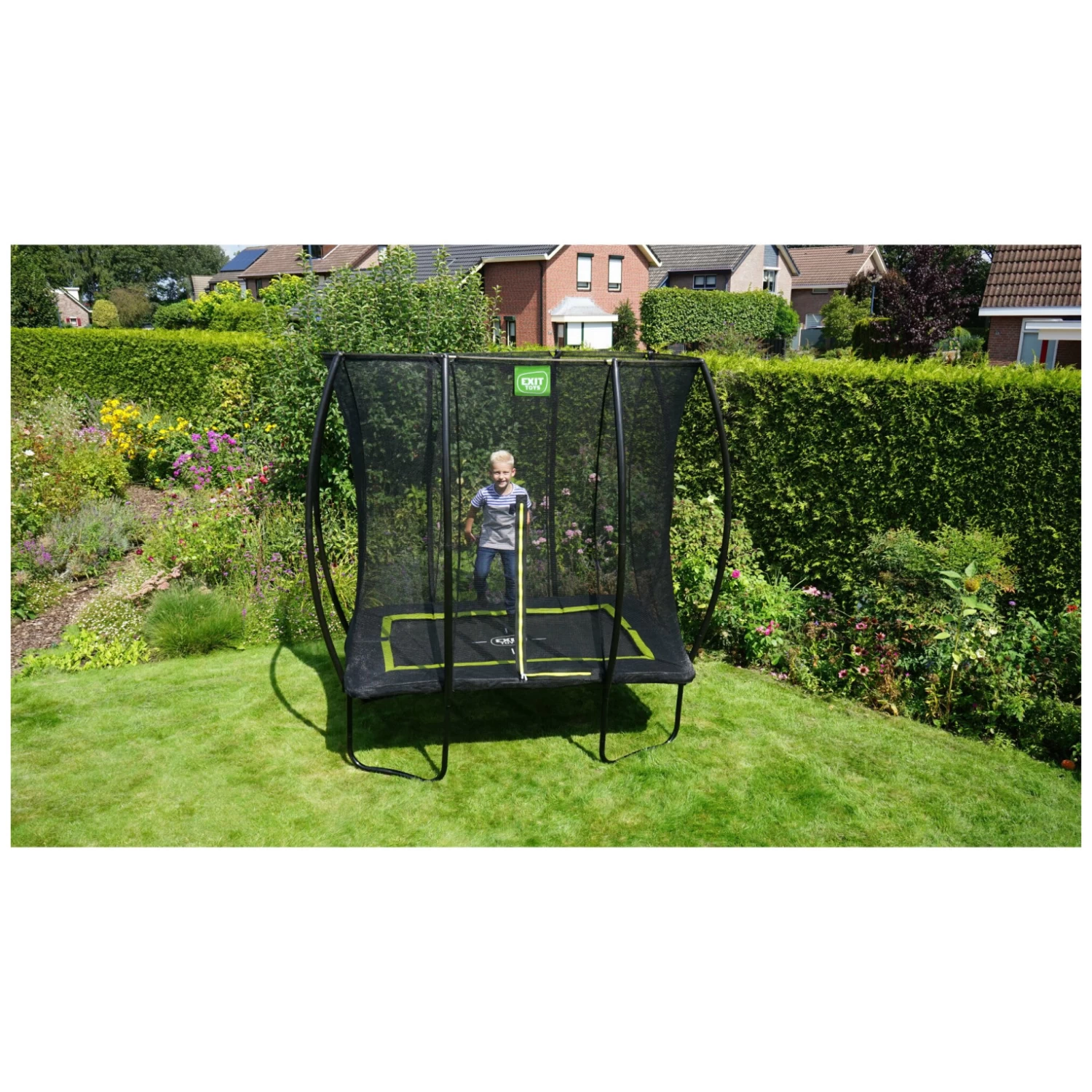 EXIT TOYS EXIT Silhouette Trampoline 153x214cm - Zwart 12 EXIT TOYS EXIT Silhouette Trampoline 153x214cm - Zwart - Afbeelding 10