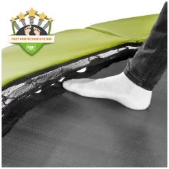 EXIT TOYS EXIT Silhouette Trampoline 153x214cm - Groen -Buitenspeelgoed 1080617d