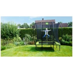 EXIT TOYS EXIT Silhouette Trampoline 153x214cm - Groen -Buitenspeelgoed 1080617j
