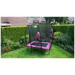 EXIT TOYS EXIT Silhouette Trampoline 153x214cm - Roze -Buitenspeelgoed 1080618j