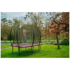EXIT TOYS EXIT Silhouette Trampoline 214x305cm - Roze -Buitenspeelgoed 1080621j