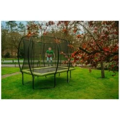 EXIT TOYS EXIT Silhouette Trampoline 244x366cm - Groen -Buitenspeelgoed 1080623j