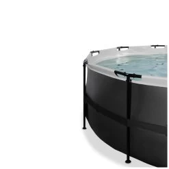 EXIT TOYS EXIT Black Leather Zwembad ø427x122cm Met Filterpomp - Zwar 11 EXIT TOYS EXIT Black Leather Zwembad ø427x122cm Met Filterpomp - Zwar -Buitenspeelgoed 1080659c
