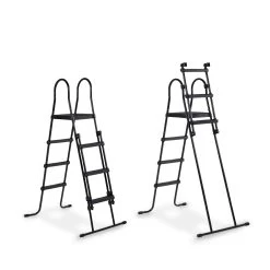 EXIT TOYS EXIT Stone Zwembad ø450x122cm Met Filterpomp - Grijs -Buitenspeelgoed 1080660g