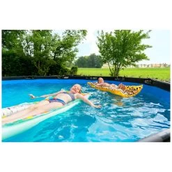 EXIT TOYS EXIT Wood Zwembad ø488x122cm Met Zandfilterpomp - Bruin 17 EXIT TOYS EXIT Wood Zwembad ø488x122cm Met Zandfilterpomp - Bruin -Buitenspeelgoed 1080677g