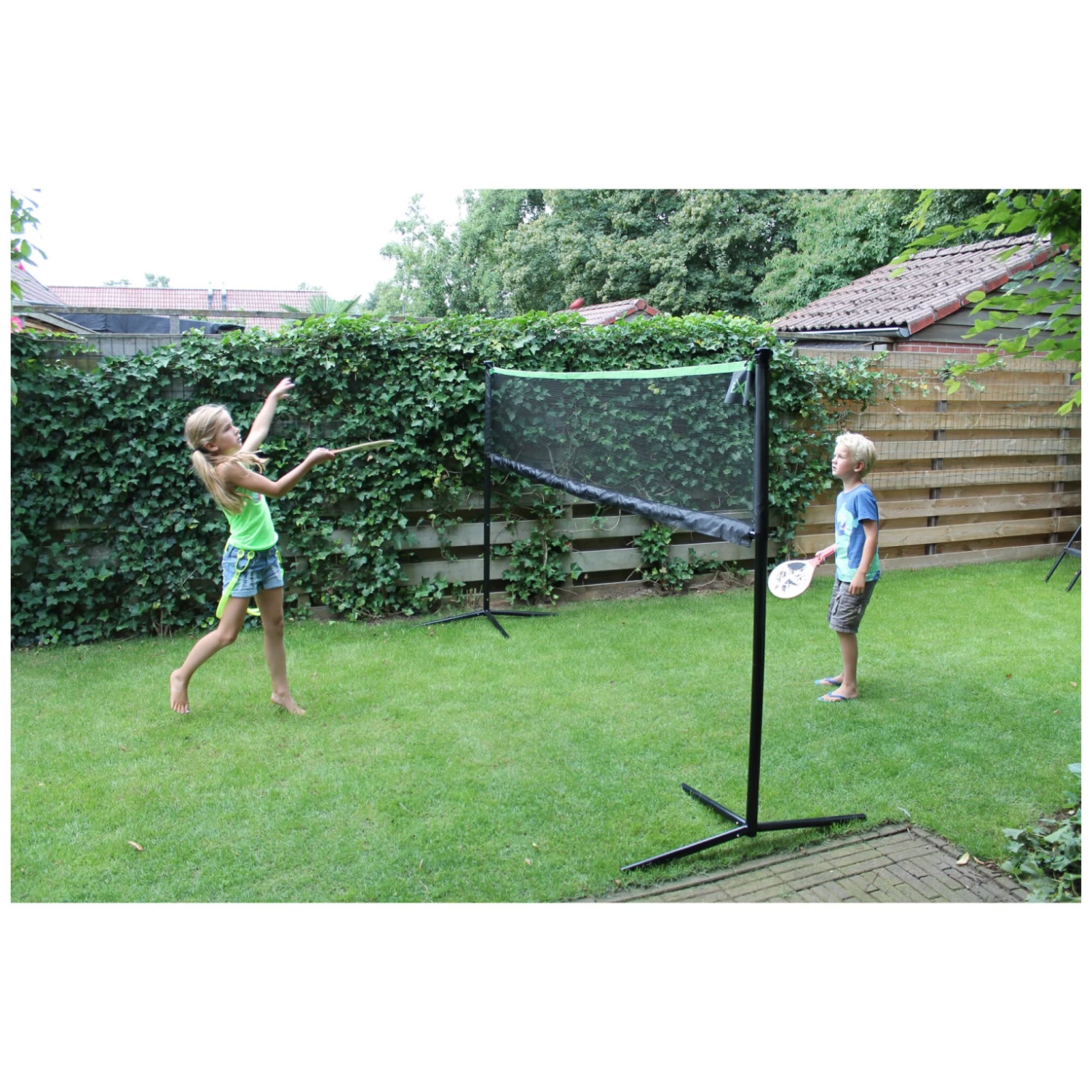 EXIT TOYS EXIT Verstelbaar Sportnet 155x300cm - Zwart 6 EXIT TOYS EXIT Verstelbaar Sportnet 155x300cm - Zwart - Afbeelding 4