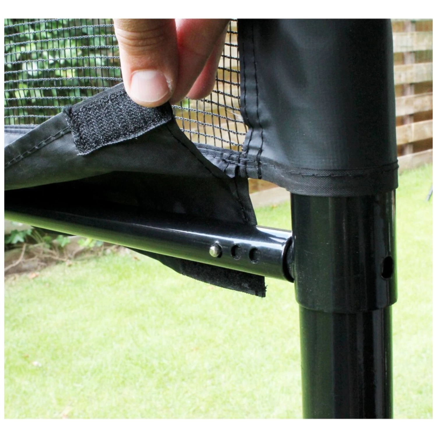 EXIT TOYS EXIT Verstelbaar Sportnet 155x300cm - Zwart 9 EXIT TOYS EXIT Verstelbaar Sportnet 155x300cm - Zwart - Afbeelding 7