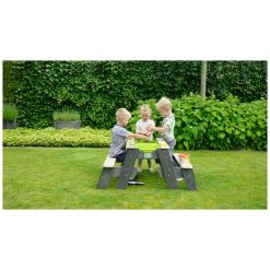 EXIT TOYS EXIT Aksent Zand-, Water- En Picknicktafel (2 Bankjes) -Buitenspeelgoed 1080822i