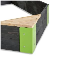 EXIT TOYS EXIT Aksent Houten Zandbak Boot 190x90cm -Buitenspeelgoed 1080825f