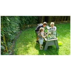 EXIT TOYS EXIT Aksent Kweektafel L Met Kweekkas En Tuingereedschap -Buitenspeelgoed 1080831h