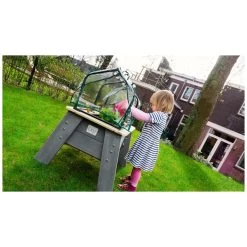 EXIT TOYS EXIT Aksent Kweektafel L Met Kweekkas En Tuingereedschap -Buitenspeelgoed 1080831i