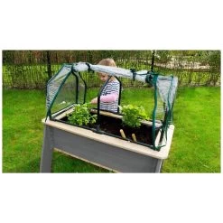 EXIT TOYS EXIT Aksent Kweektafel L Met Kweekkas En Tuingereedschap -Buitenspeelgoed 1080831j