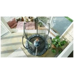 EXIT TOYS EXIT Tiggy Junior Trampoline Met Veiligheidsnet ø140cm - Zw -Buitenspeelgoed 1080845h