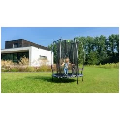 EXIT TOYS EXIT Tiggy Junior Trampoline Met Veiligheidsnet ø140cm - Zw -Buitenspeelgoed 1080845j