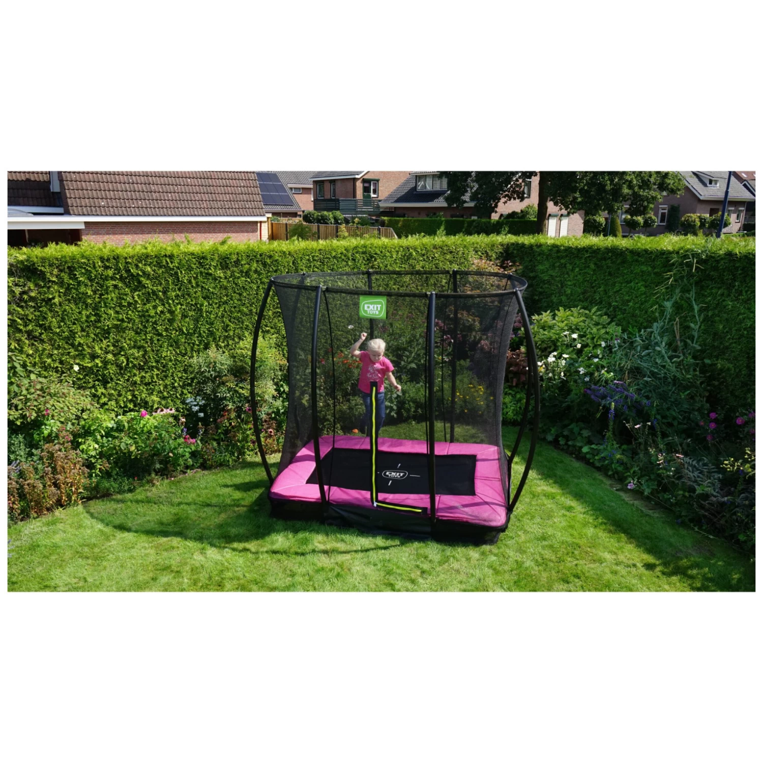 EXIT TOYS EXIT Silhouette Inground Trampoline 153x214cm Met Veiligheid 12 EXIT TOYS EXIT Silhouette Inground Trampoline 153x214cm Met Veiligheid - Afbeelding 10