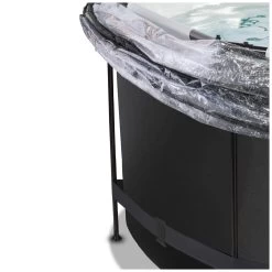 EXIT TOYS EXIT Black Leather Zwembad ø360x122cm Met Zandfilterpomp En -Buitenspeelgoed 1080932e