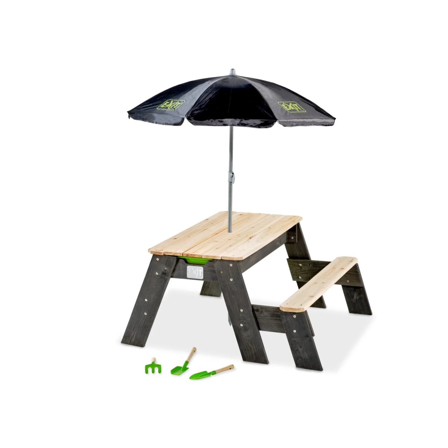 EXIT TOYS EXIT Aksent Zand-, Water- En Picknicktafel (1 Bankje) Met Pa 4 EXIT TOYS EXIT Aksent Zand-, Water- En Picknicktafel (1 Bankje) Met Pa - Afbeelding 2