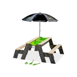 EXIT TOYS EXIT Aksent Zand-, Water- En Picknicktafel (2 Bankjes) Met P