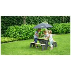 EXIT TOYS EXIT Aksent Zand-, Water- En Picknicktafel (2 Bankjes) Met P -Buitenspeelgoed 1080987j