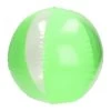 Strandbal Transparant/Groen, 53cm -Buitenspeelgoed 1199654a