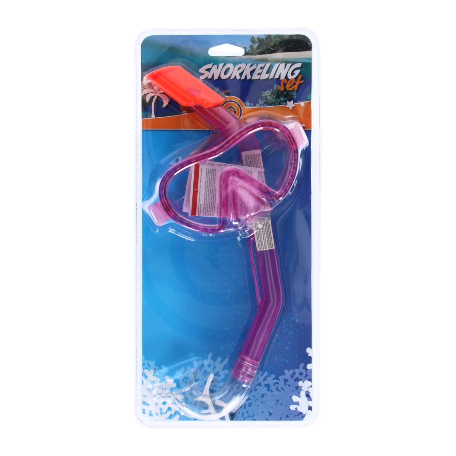 Snorkelset Voor Kinderen - Roze 3 Snorkelset Voor Kinderen - Roze