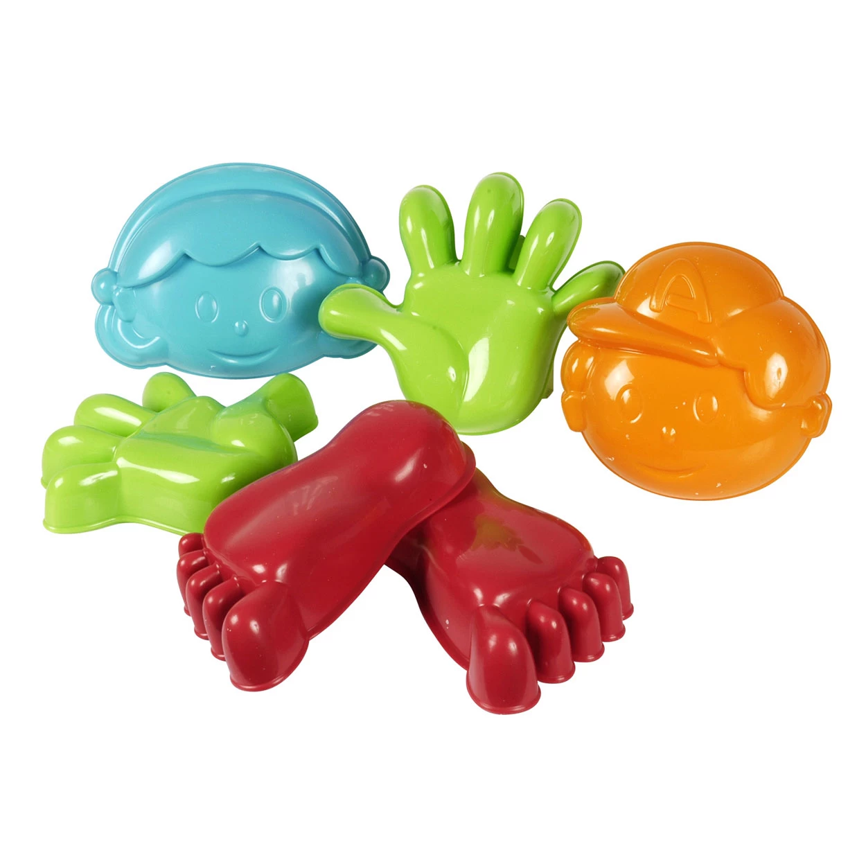 Androni Zandvormen Hand, Voet, Gezicht 3 Androni Zandvormen Hand, Voet, Gezicht