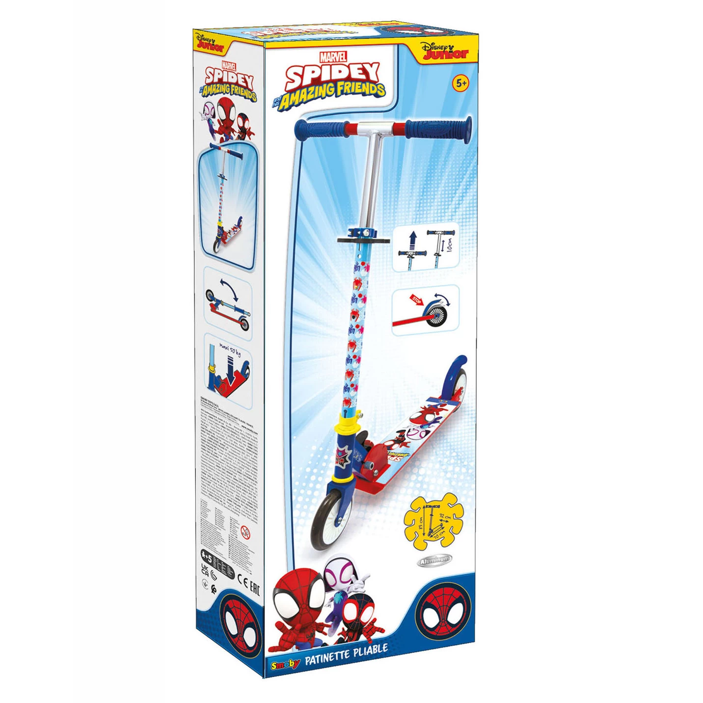 Smoby Spidey & Amazing Friends Kinderstep 4 Smoby Spidey & Amazing Friends Kinderstep - Afbeelding 2