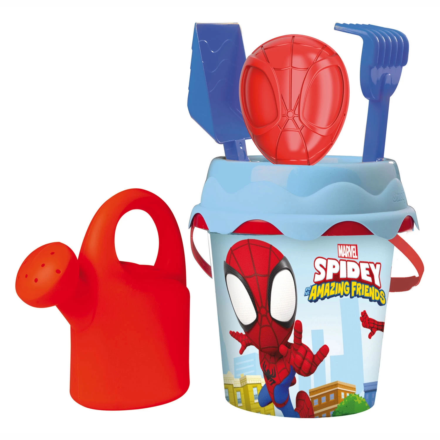 Smoby Strandset Spidey & Amazing Friends, 5dlg. 3 Smoby Strandset Spidey & Amazing Friends, 5dlg.