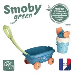 Smoby Green Strandset Met Bolderkar Onderwaterwereld, 5dlg. -Buitenspeelgoed 1440773c