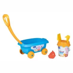Smoby Strandset Peppa Met Bolderkar Peppa Pig, 5dlg.
