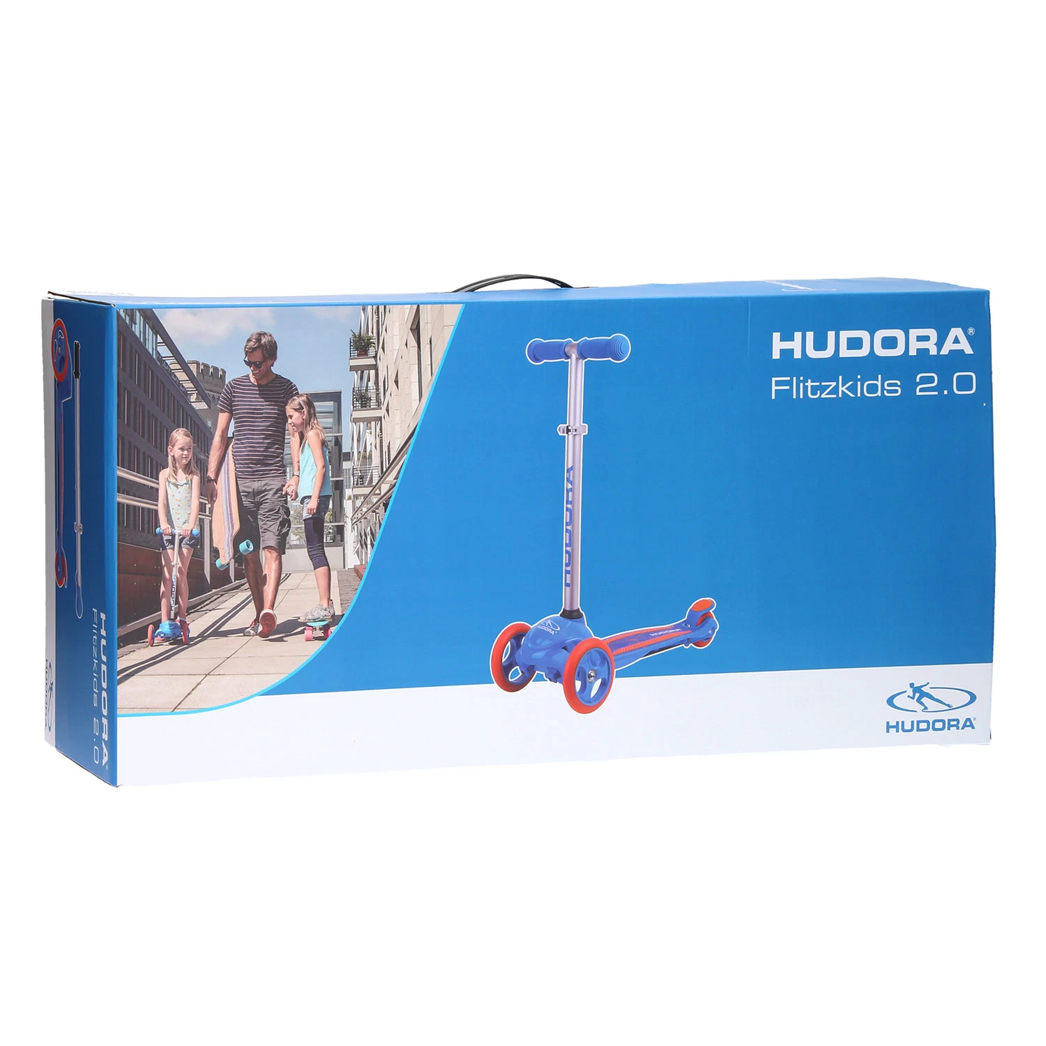 HUDORA FlitzKids Step - Blauw 4 HUDORA FlitzKids Step - Blauw - Afbeelding 2