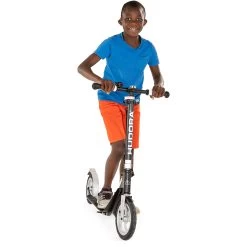 HUDORA Big Wheel Air 230 Step - Zwart -Buitenspeelgoed 1490131z