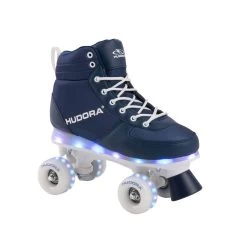 HUDORA Rolschaatsen Blauw Met LED, Maat 35-36