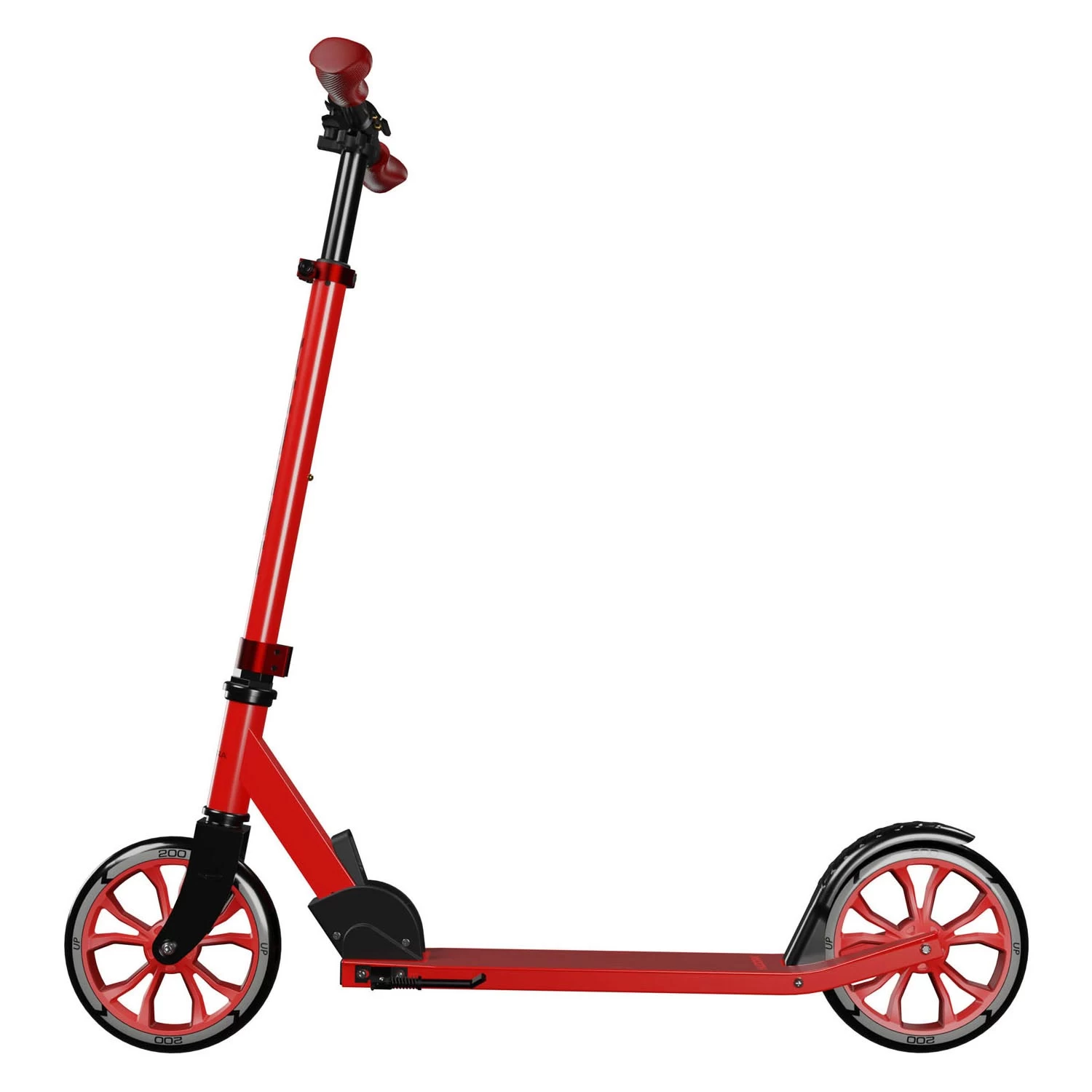 HUDORA Scooter First 200 Rood 4 HUDORA Scooter First 200 Rood - Afbeelding 2