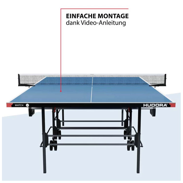 HUDORA Tafeltennistafel Match 6 HUDORA Tafeltennistafel Match - Afbeelding 4