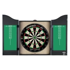 Houten Cabinet Met Sisal Dartbord Incl. Dartset