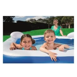 Bestway Familiebad Vijfhoekig 2-rings, 213x207x69cm -Buitenspeelgoed 1980592j