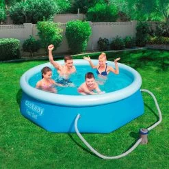 Bestway Fast Set Zwembad (met Filterpomp), 244x68cm -Buitenspeelgoed 1980634e