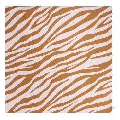 Swim Essentials Microvezel Strandlaken XXL Oranje Zebra/Caramel, 180x180cm -Buitenspeelgoed 1985113c