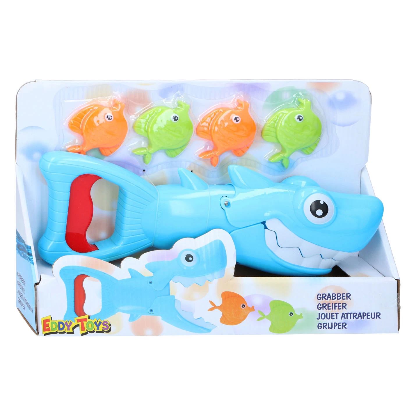 Badgraaier Haai Met Visjes, 5dlg. 4 Badgraaier Haai Met Visjes, 5dlg. - Afbeelding 2