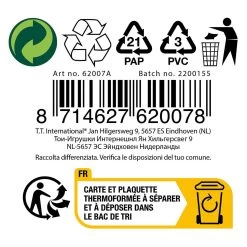 Toi Toys Pro Sports Badminton Shuttles, 3st. -Buitenspeelgoed 2420933q