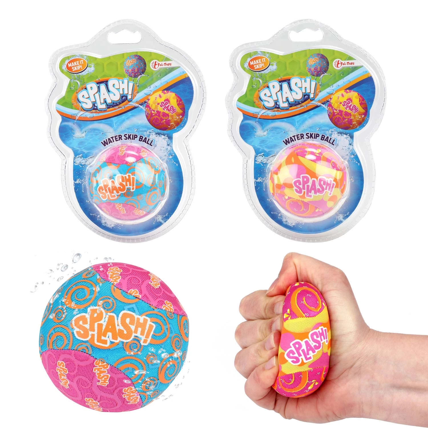 Splash Waterstuiterbal, 7cm 6 Splash Waterstuiterbal, 7cm - Afbeelding 4