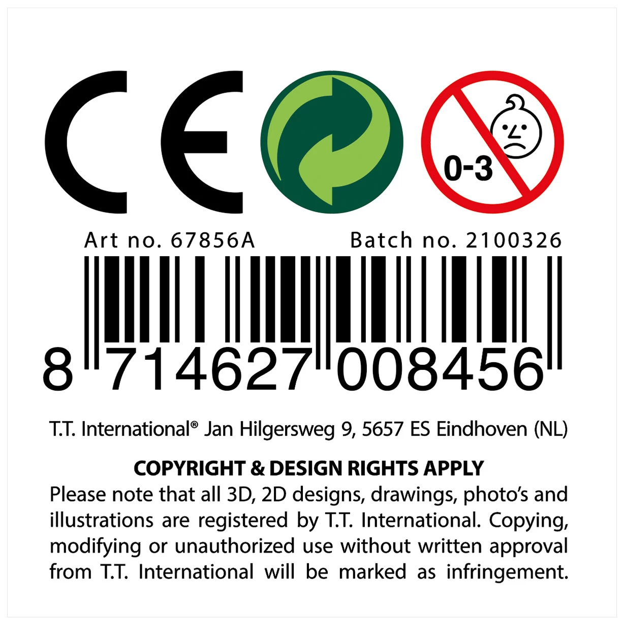 Splash Duikvissen Haai, 3st. 8 Splash Duikvissen Haai, 3st. - Afbeelding 6