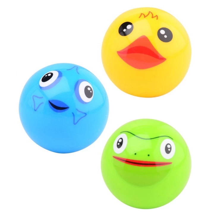 Johntoy Happy World Dieren Bad Speelballen, 3st. 3 Johntoy Happy World Dieren Bad Speelballen, 3st.