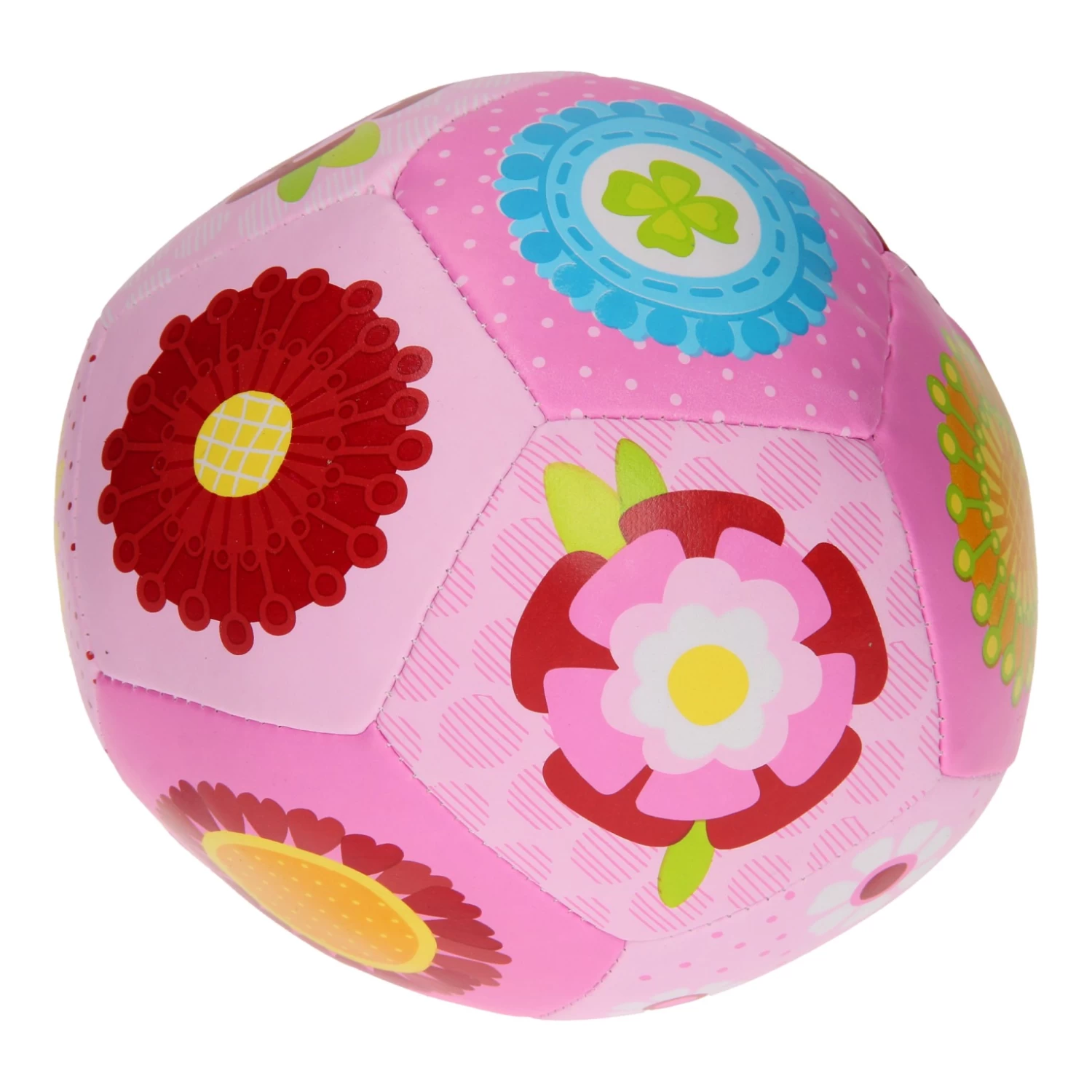 Johntoy Happy World Softbal - Roze 4 Johntoy Happy World Softbal - Roze - Afbeelding 2