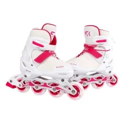 Street Rider Pro Inline Skeelers Wit, Maat 28-32