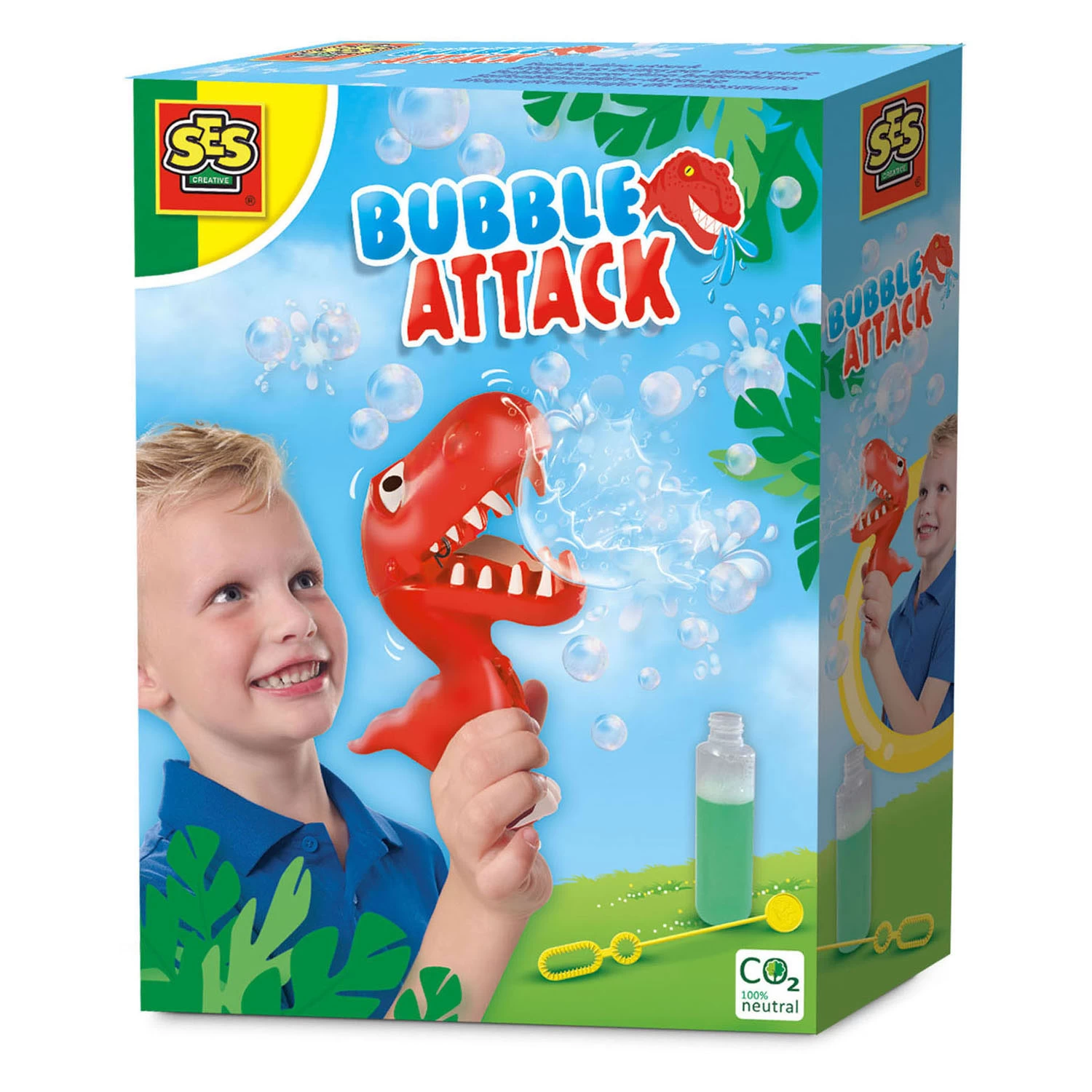 SES Bubble Happer Dino Bellenblaas 3 SES Bubble Happer Dino Bellenblaas