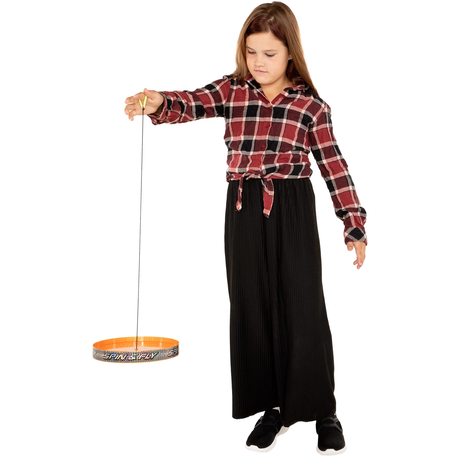 Eureka Acrobat Spin & Fly Jongleerfrisbee - Oranje 4 Eureka Acrobat Spin & Fly Jongleerfrisbee - Oranje - Afbeelding 2