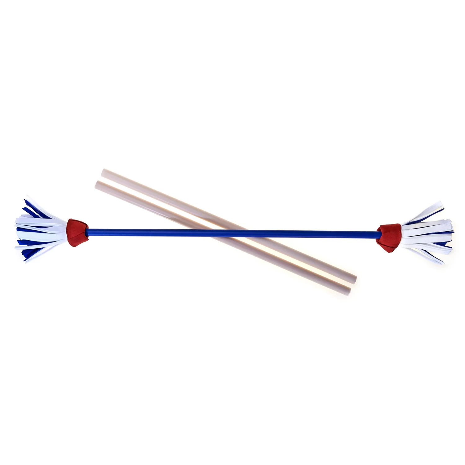 Eureka Jongleer Flower Stick - Blauw 4 Eureka Jongleer Flower Stick - Blauw - Afbeelding 2
