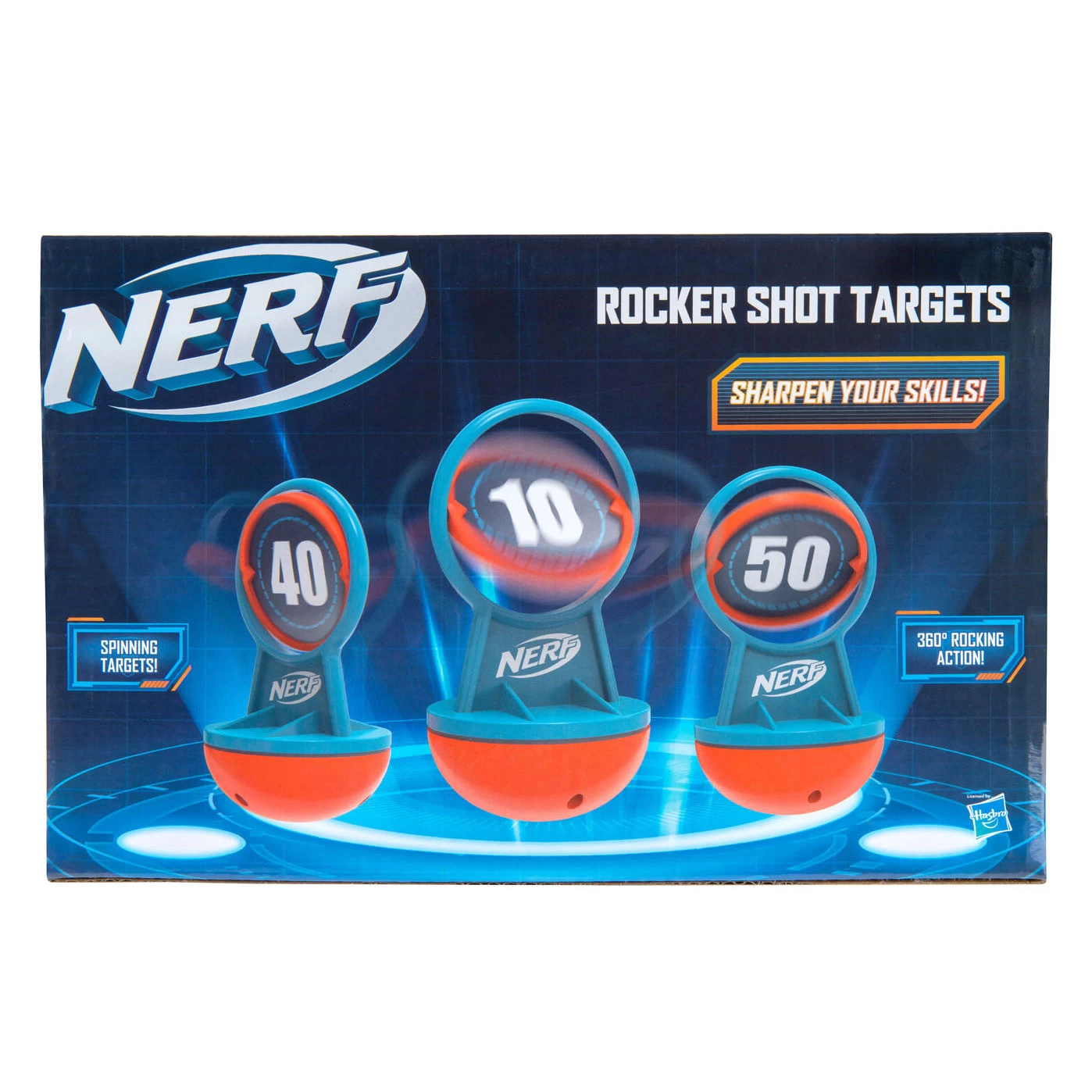 NERF Elite Rocker Shot Targets, 3st. 4 NERF Elite Rocker Shot Targets, 3st. - Afbeelding 2